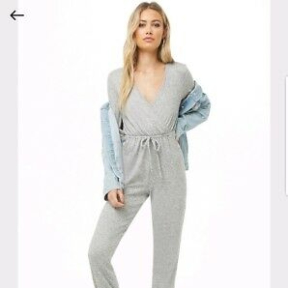 Marled Jogger Jumpsuit
